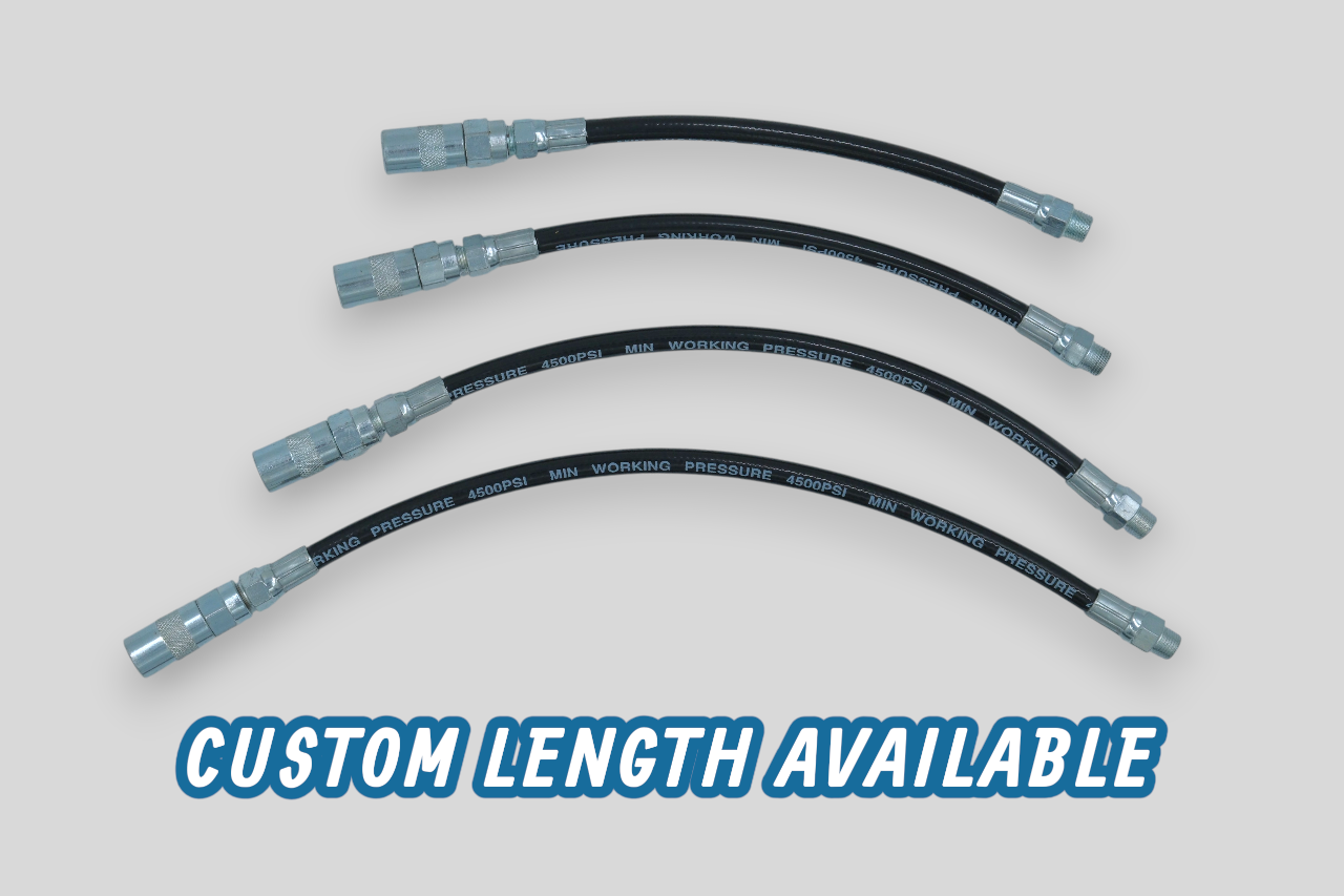 FLEXIBLE NYLON GREASE GUN HOSE